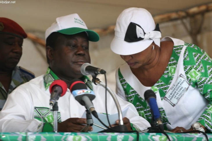 Pdci-Rda : Le président Bédié et le premier ministre Banny se sont à nouveau rencontrés, hier/Le président Bédié : “A ma demande, Charles Banny se rendra à Man, Danané et Touba”